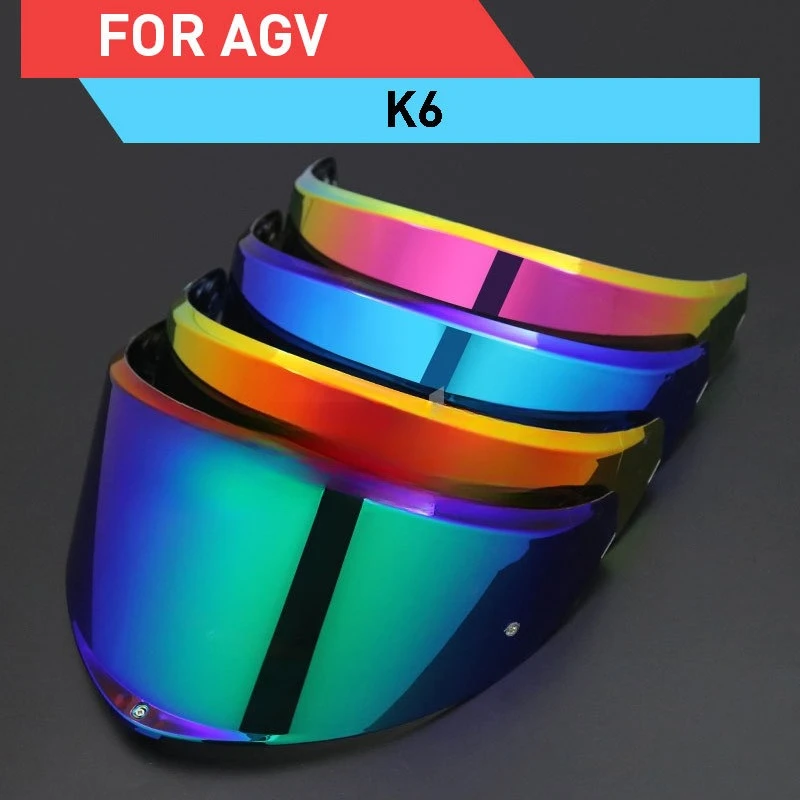 AGV K6 K6S Motorcycle Helmet Visor Shield Day Night Universal Replacement Lens Anti Fog UV