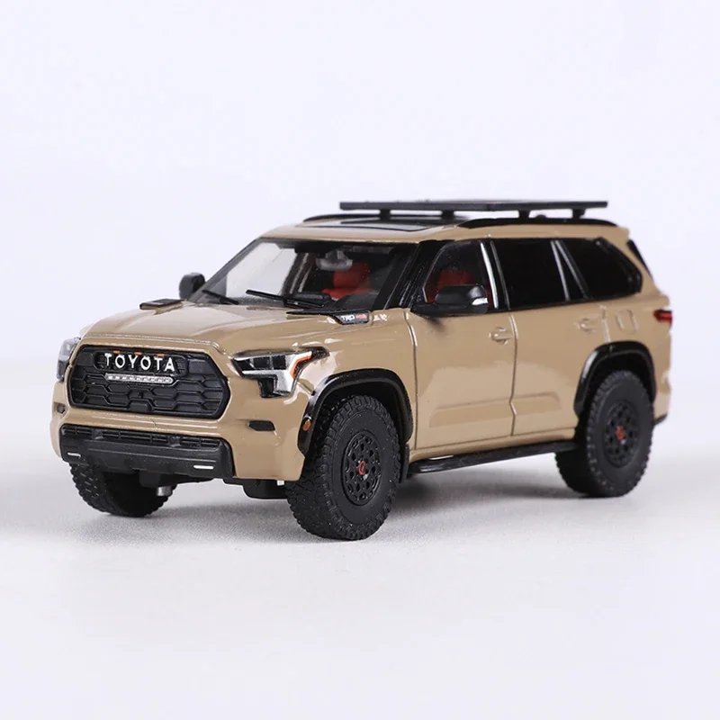 Brinquedos pequenosGCD 1:64 Sequoia TRD PRO SUV brinquedos modelo de carro de liga fundida