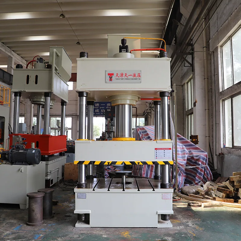 250 tons solar street lamp shell forming machine, stainless steel plate drawing machine press 250t four-column hydraulic press