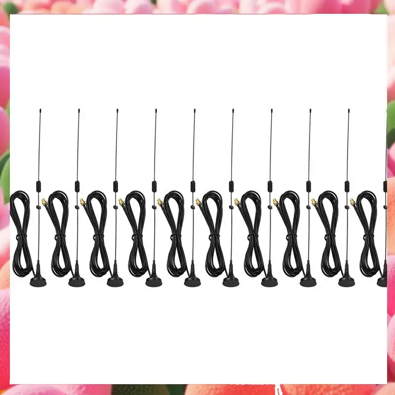 

10X UT-106UV Walkie Talkie Antenna DIAMOND SMA-F UT106 For HAM Radio BAOFENG UV-5R BF-888S UV-82 UV-5RE Long Antenna-ABJU