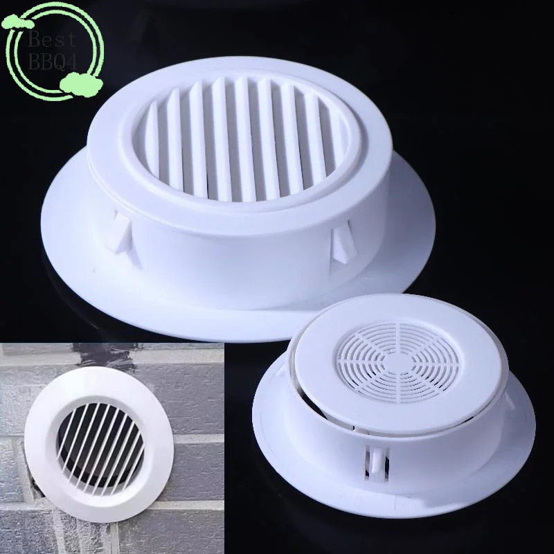 (BBQ4)1pc Kitchen Bathroom Parts Air Vent Extract Valve Grille Air Conditioning Hole Cover Dust Plug Wall Ducting Decorative Cap