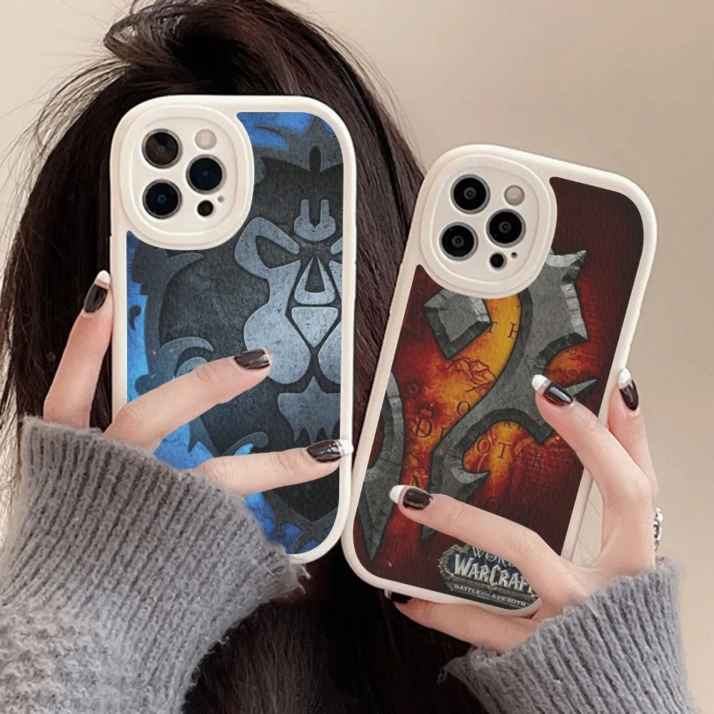 

Warcrafts Of World W-WOW Game Phone Case Hard Leather For IPhone 16 15 14 13 12 Mini 11 14 Pro Max Xs X Xr 7 8 Plus Fundas