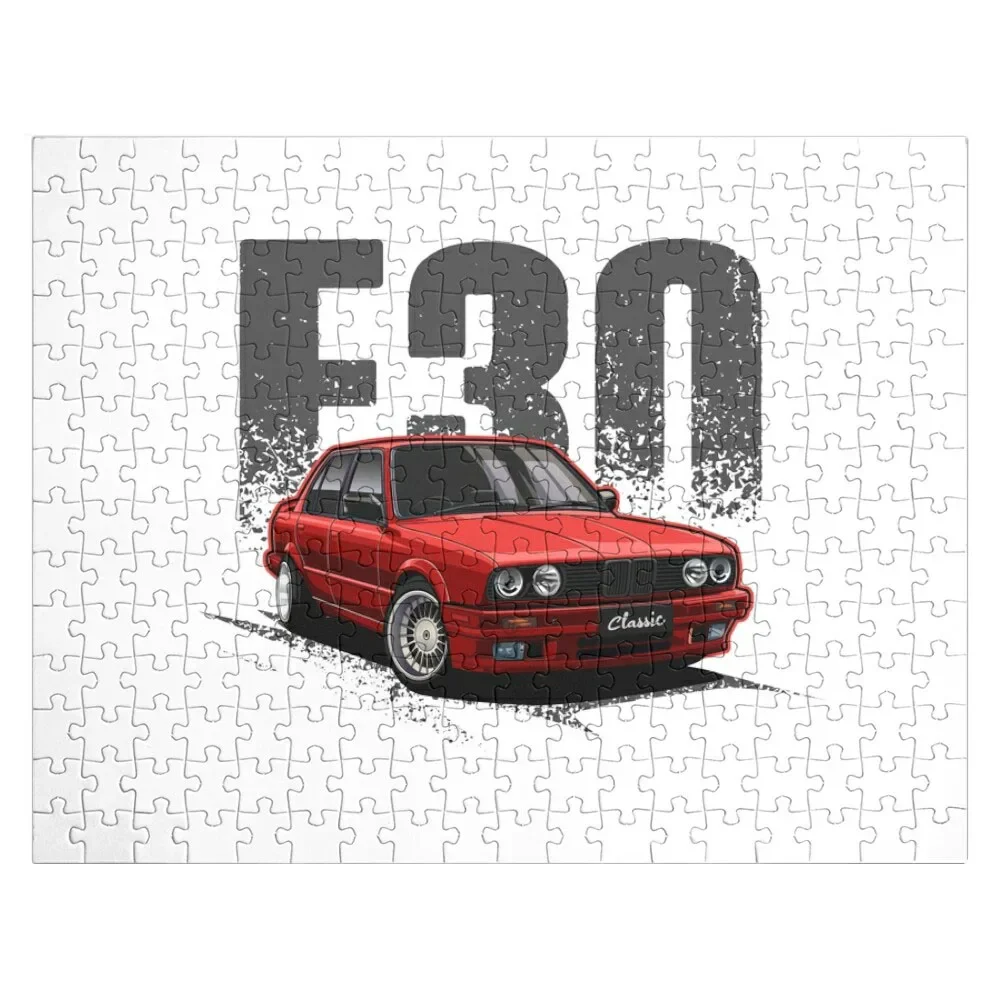 

Classic E30 Gang (Candy Red) Jigsaw Puzzle Personalised Wooden Boxes Puzzle
