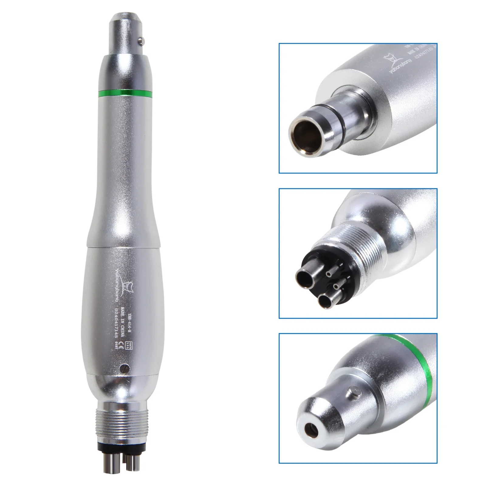 Hot sell Yabangbang 360 Degree Swivel Den tal Hygiene Prophy Handpiece Air Motor 4:1 Reduction Speed Straight  Nose Cone 2/4 Hol