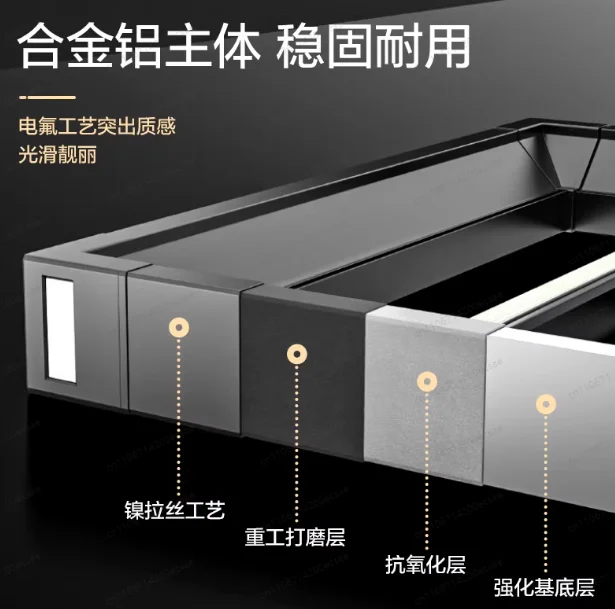 Invisible Retractable Damping Slide Rail Pull Out Pants Hanger Clothes Drying Rack For Balcony Above Washing Machine