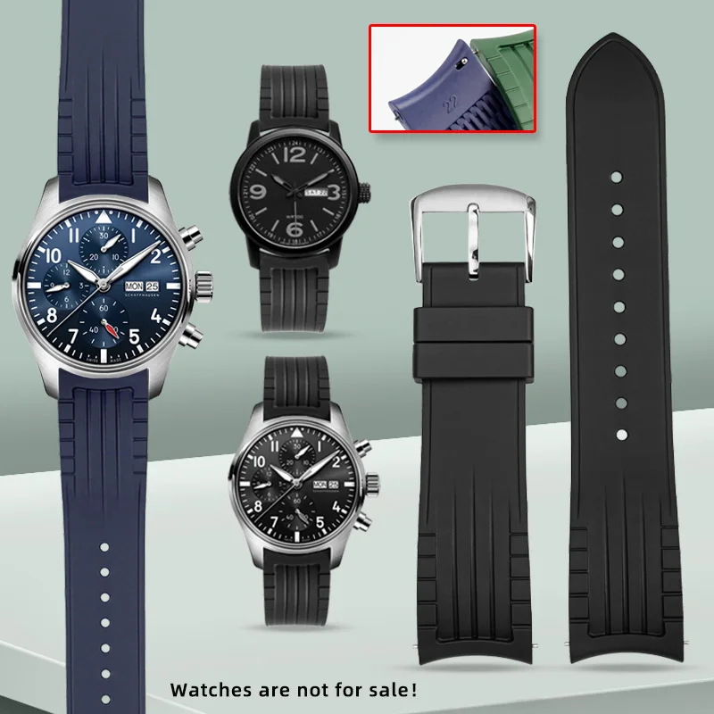 20 22Mm Rubber Watc… - image