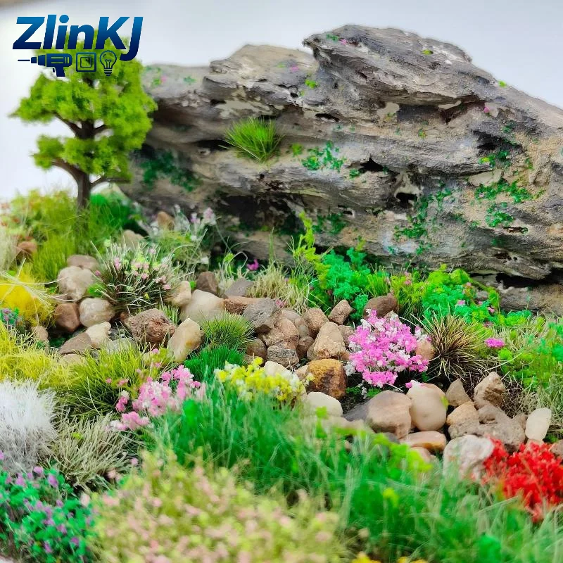 100g Mini Landscape Gravel Stone Micro Model Scenery Material Multi Size For DIY Sand Table Railway Scene Building Layout
