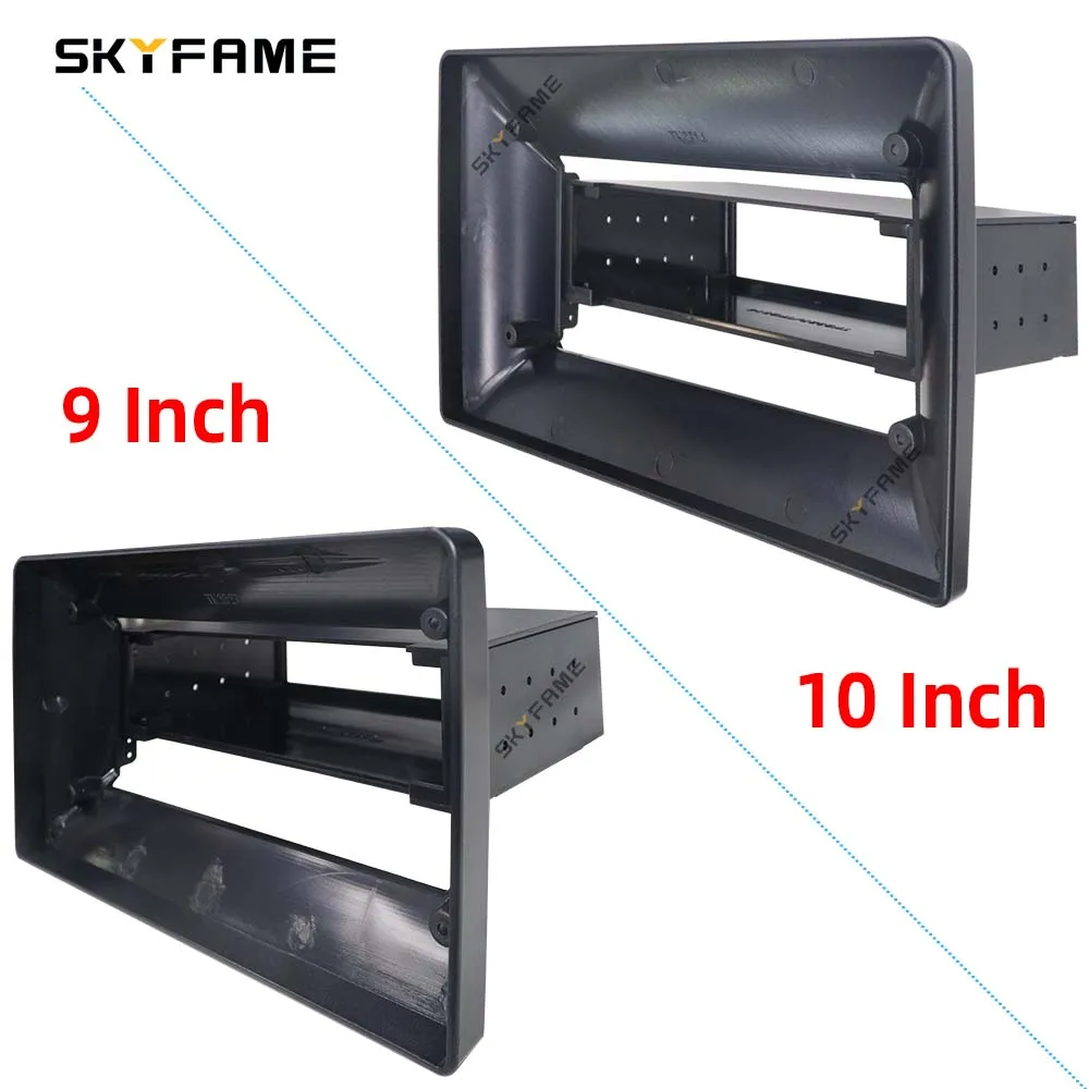 SKYFAME Double Din To Single Din To 10 Inch To 9 Inch Car Universal Single Din Frame