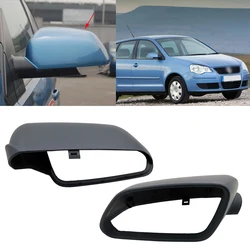 Left and Right Car Side Wing Mirror Cover Cap For VW Polo Hatchback 2006-2010 Polo Sedan 2006-2011Skoda Octavia 2006-2012