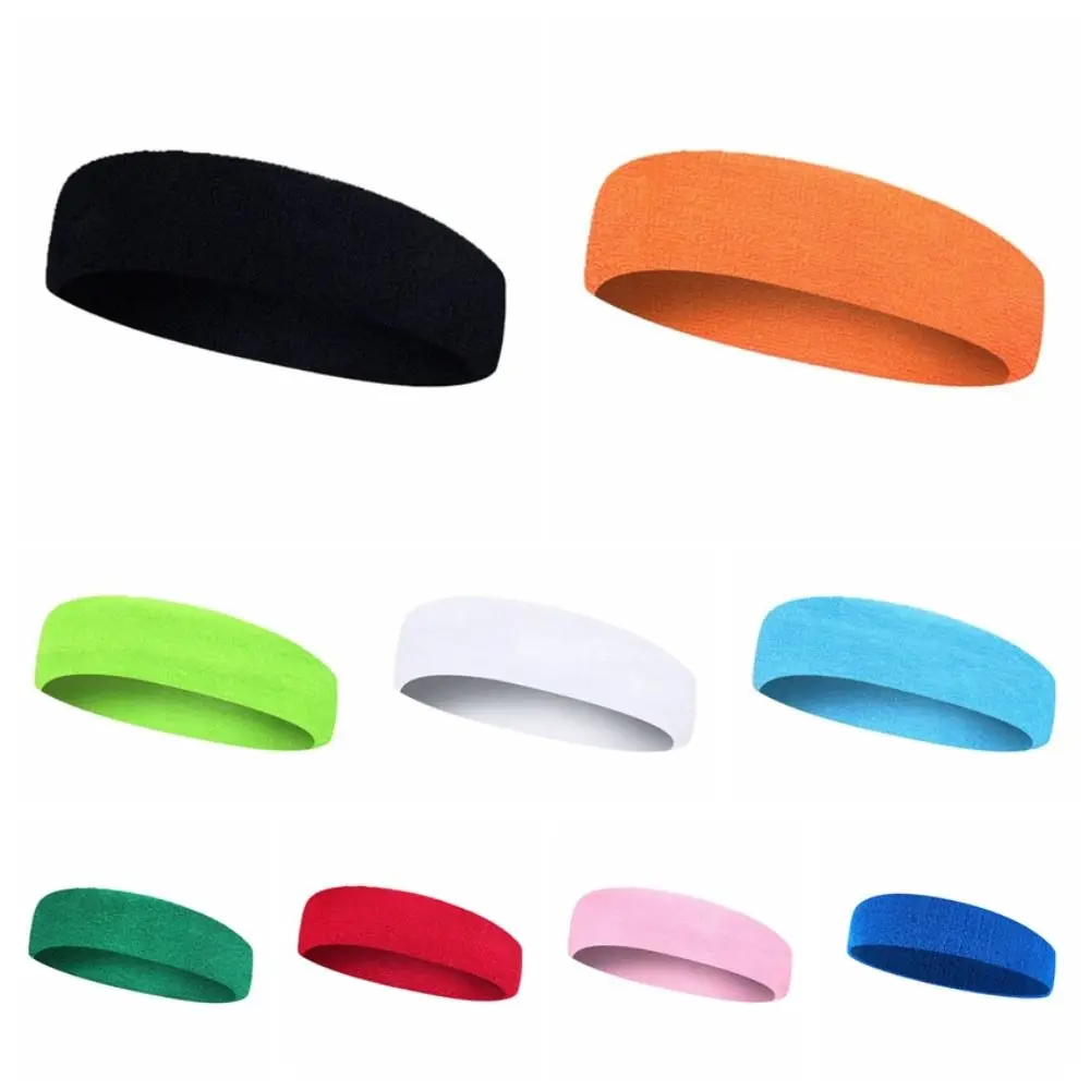 Boxing Absorb Sweat Towel Sweat Bands Breathable Elastic Force Sweat Guide Belt Durable Stretching Tennis Headband Badminton