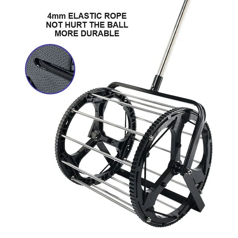 المهنية الكرة تلقي قطعة أثرية برميل المدرب التلقائي البيك اب سلة كرة التنس المنتقى آلة #4