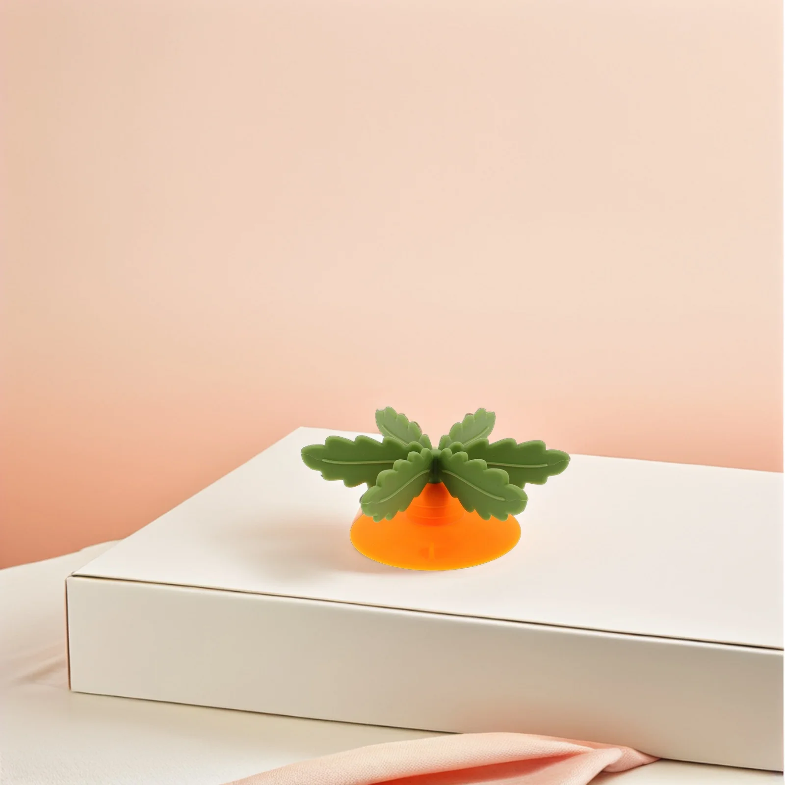 

1pcs Pet Slow Feeder Bowl Silicone Dog Food Dispenser Carrot Shape Large Breed Anti-Choke Suction Base Portion Control for Cats