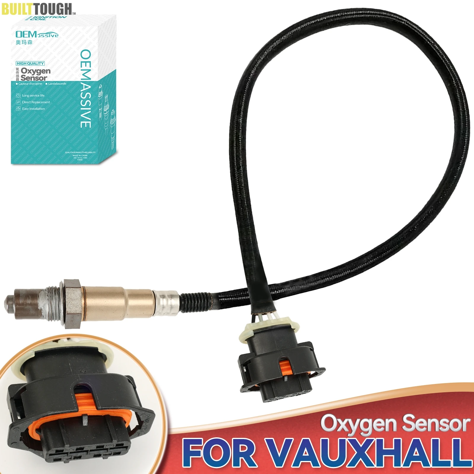 

Lambda Probe O2 Oxygen Sensor For Vauxhall Opel Adam Astra G H Corsa C Combo Meriva Insignia Mokka 13103981 93177450 0258006499