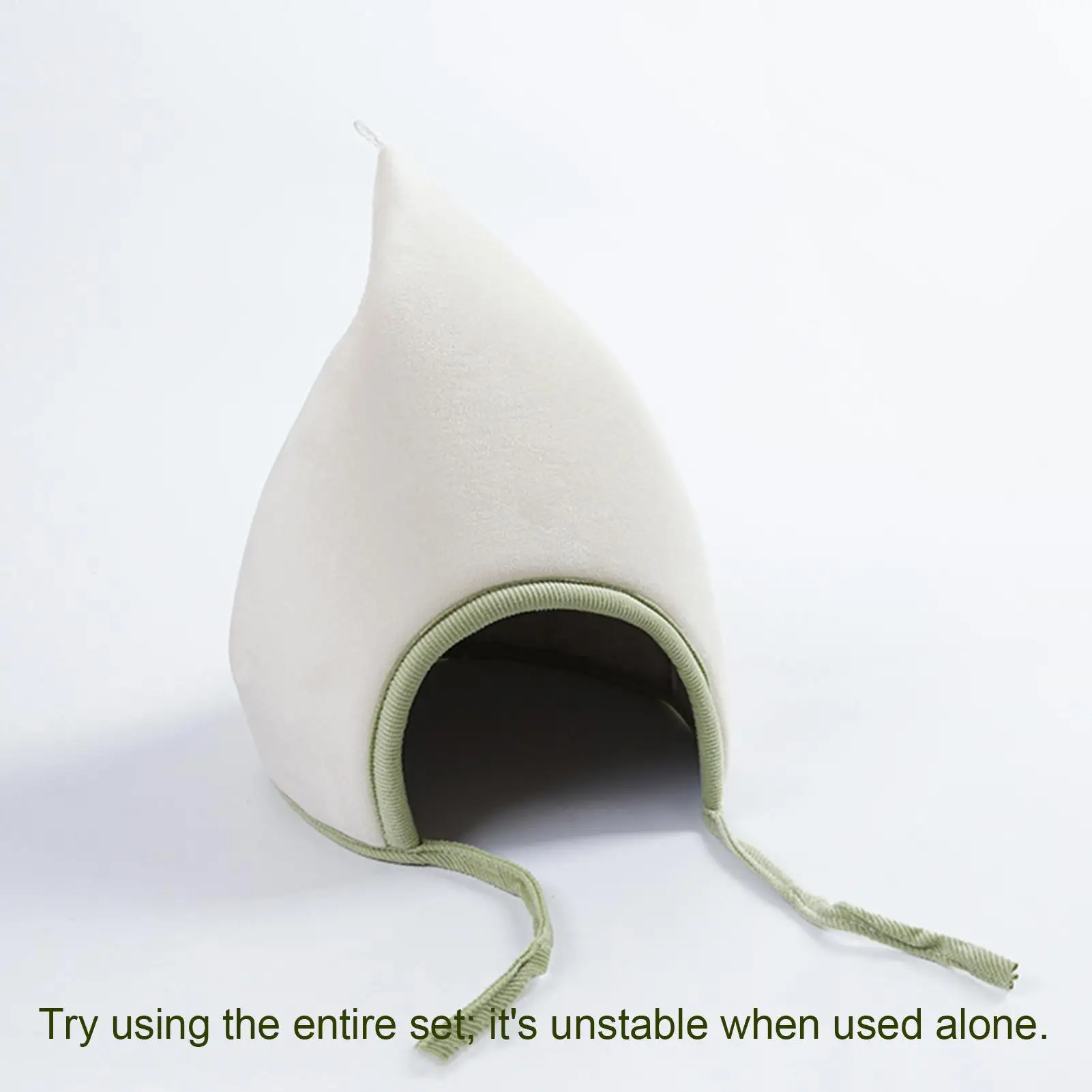 

Зимний домик в помещении, милый зимний домик кролика, шляпа в форме мягкой съемной кровати для домашних животных для шиншиллы, хомяка, морских свинок, хорька, ежа