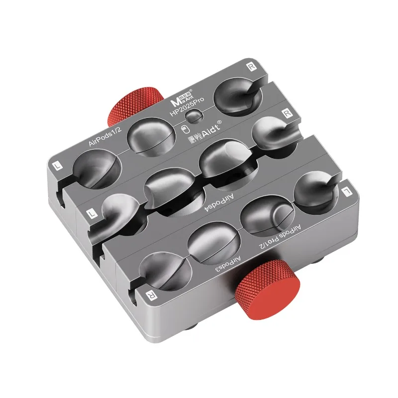 MaAnt P1 CNC Earbuds Repair Opening Fixture Precision Clamping Jig for AirPods 1 2 3 4 Pro Cover Battery Chip Disassembly Tool