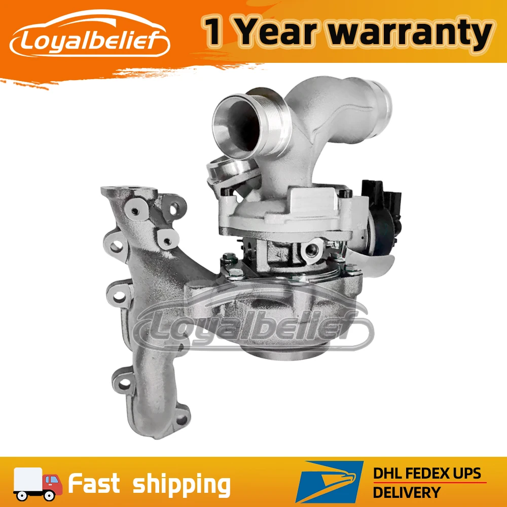 

Turbocharger for Audi A1 VW Polo 1.4TDI Skoda Fabia 1630-970-0000, 1630-970-0001 16309700000, 04B253019GV, 04B253019F,