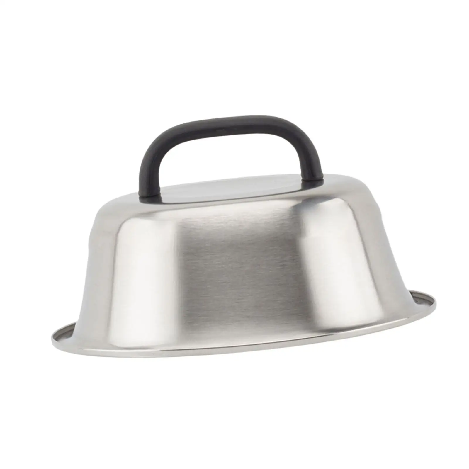 Small Cheese Melting Dome Stainless Steel Food Cover for Burger Steak Grill Pan Lid Easy Clean Cooking