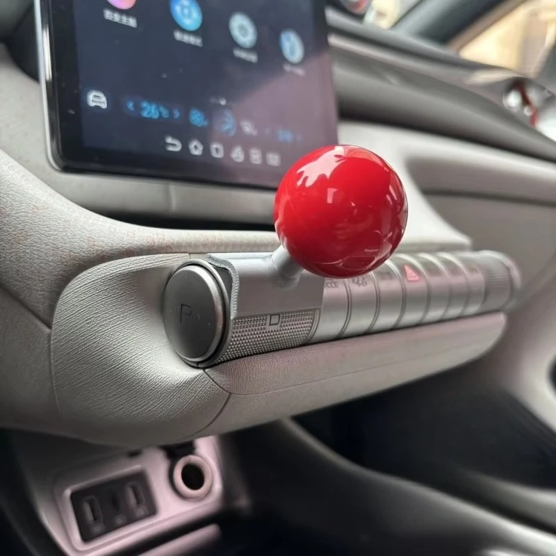 For BYD Dolphin Seagull Dolphin Surf Gear Lever Shift Sticker Ball Head Modification Practical Gear Handle Upgrade Auto Parts