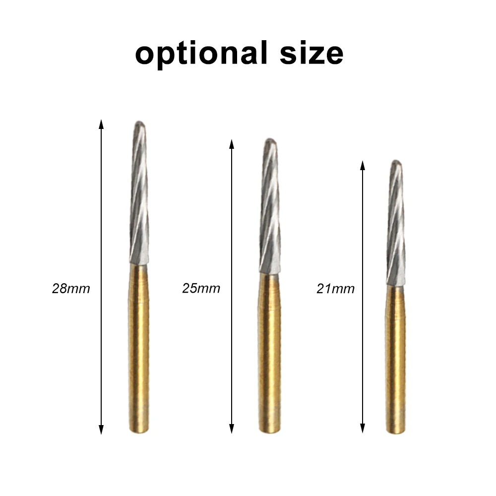 6/10Pcs  Zekrya Dental Tungsten Bur Endo Z Carbide Bur FG Surgical Endodontic Bone Cutters Drill Bit High Speed Handpiece