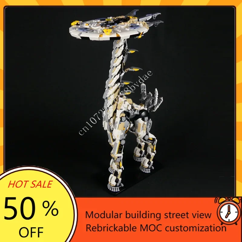 2906PCS Tallneck - Minifig Scale Space War Military MOC SpaceShip Battle Model Custom Puzzles Architecture DIY Assembly Toy Gift