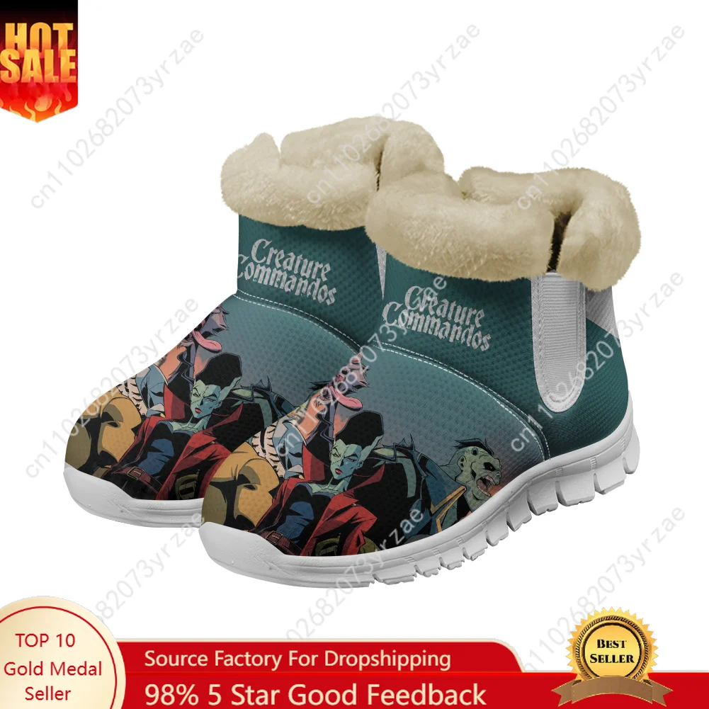 

Creature Commandos Warm Boots Mens Womens Teentager Shoe Outdoor High Quality Fashion Casual Lightweight Sneakers Custom Shoes