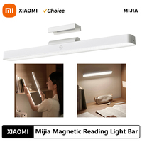 New Xiaomi Mijia Magnetic Reading Lamp 36cm Extended Lamp Head Ra90 2000mah Uniform Light Magnetic Reading Light Bar Adjustable