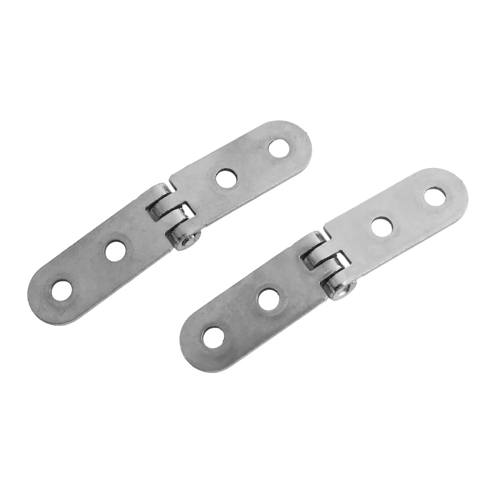 

Practical Foldable Hinges Cabinet 2 PCS Corrosion-resistant Iron Rust-resistant Silver For Sewing Machine Cabinet