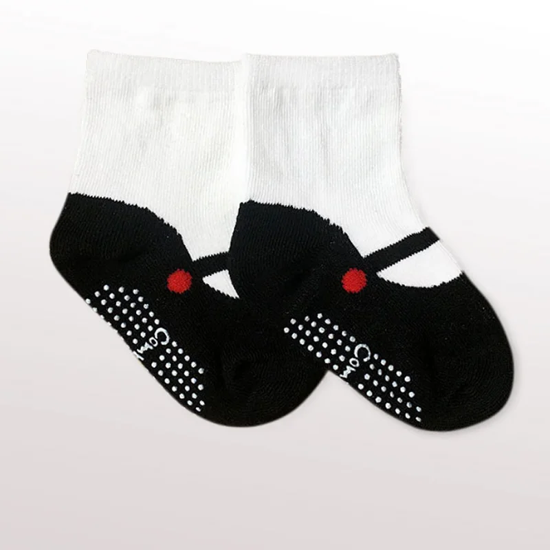 3Pair/lot new baby anti-skid socks casual girls' baby socks