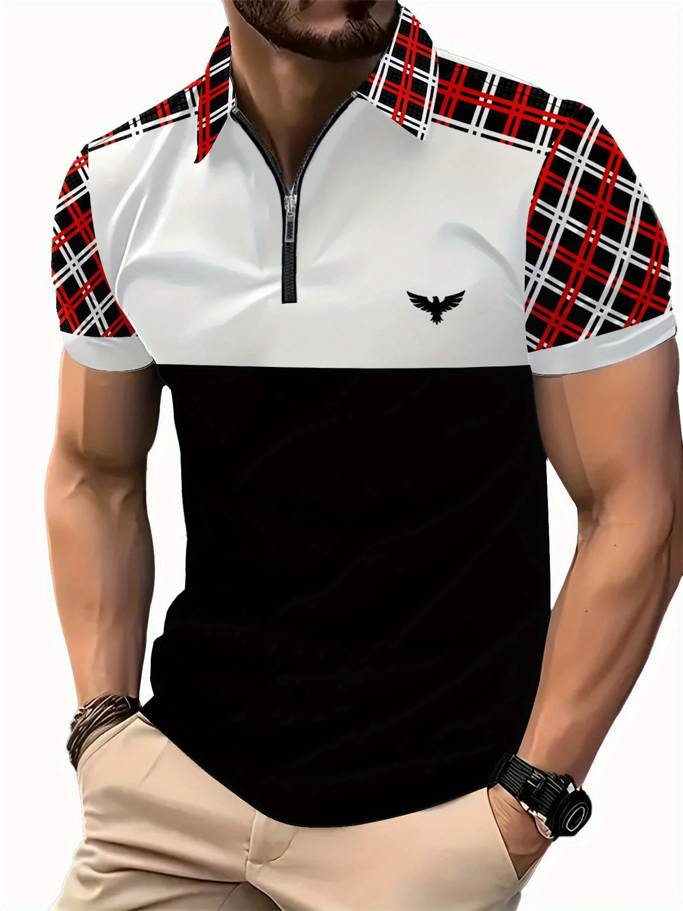 New Fashion Striped Men's Polos T-Shirts Summer Short Sleeve 3D Printed Streetwear Trend Male POLO Tee 6XL Plus Size Casual Tops