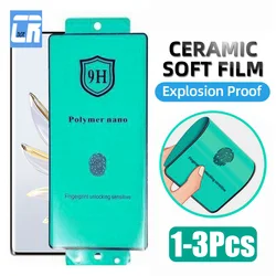 Ceramic Soft Film for Huawei Mate 50 60 Nova 10 11 P30 P40 P50 P60 Pro Screen Protector Honor Magic 5 X9A X40 80 70 90 Pro Plus