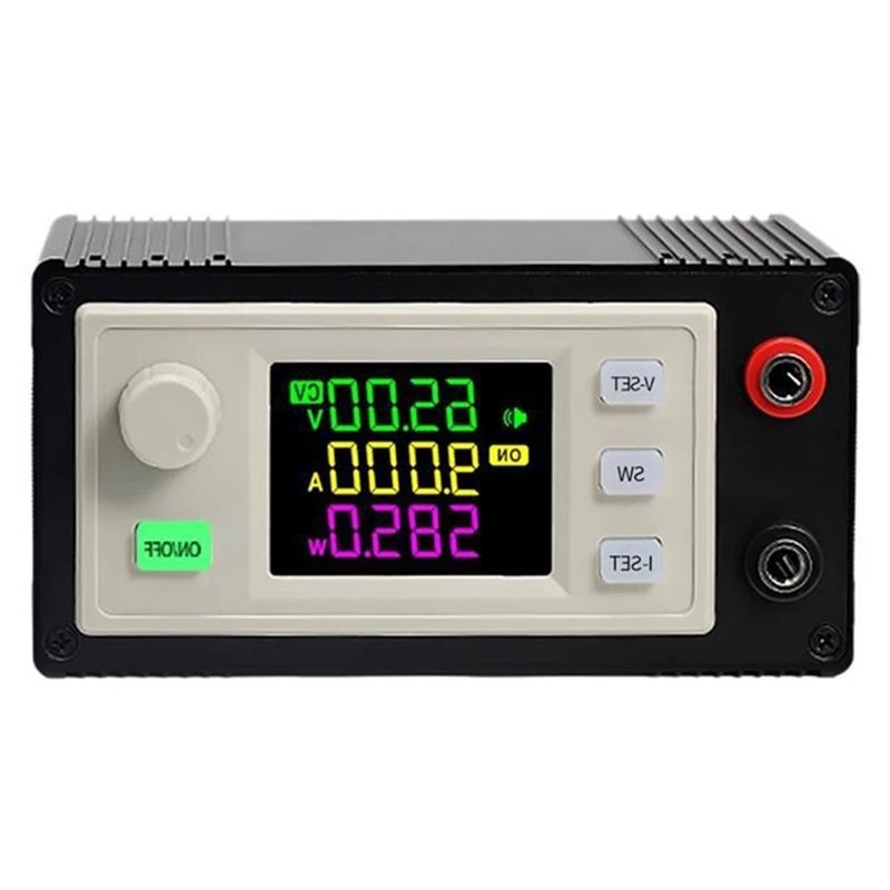 [NEW!T25C】 DC Buck Converter 65V 9A 585W Adjustable Regulator For CNC Lab Bench Solar Battery Charging