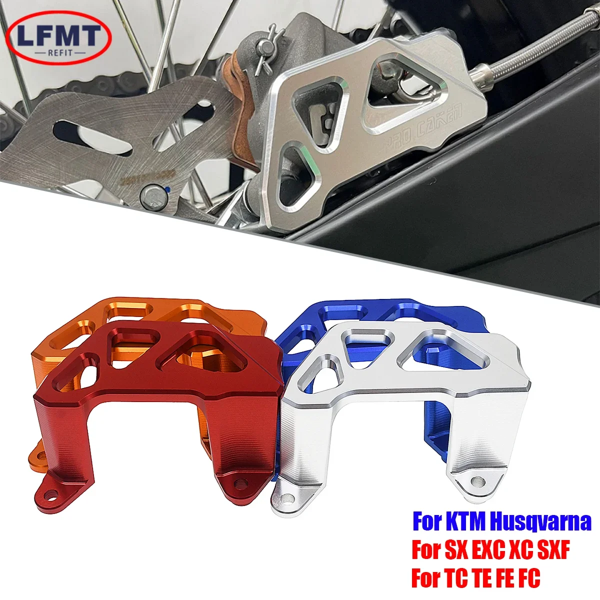 Hinten Bremssattel Schutz Hinten Bremsscheibe Schutz Abdeckung Für KTM EXC EXCF SX SXF XC XCW XCFW 150 250 300 350 450 500 2004-2023