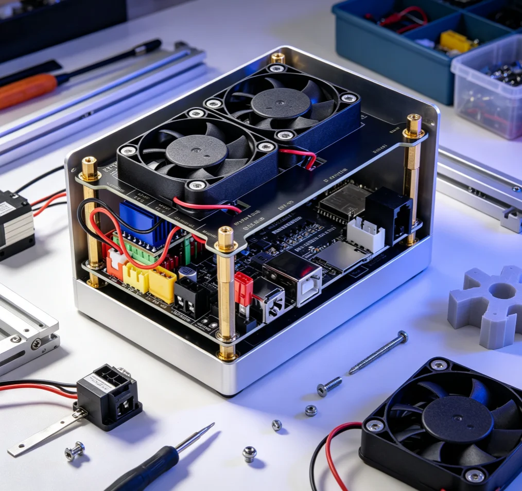 Makerbase MKS DLC32 MAX Laser Engraving CNC Control Board High Speed Engraving Flame Detection Lid Open Protection