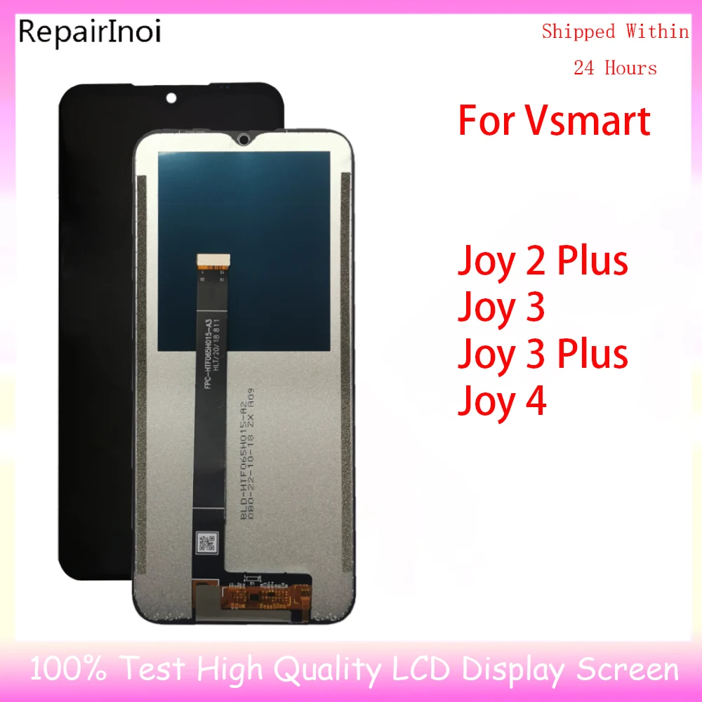 

100% Tested LCD Display For Vsmart Joy 2 3 4 Plus LCD Display Touch Screen Digitizer Assembly Replacememt Part