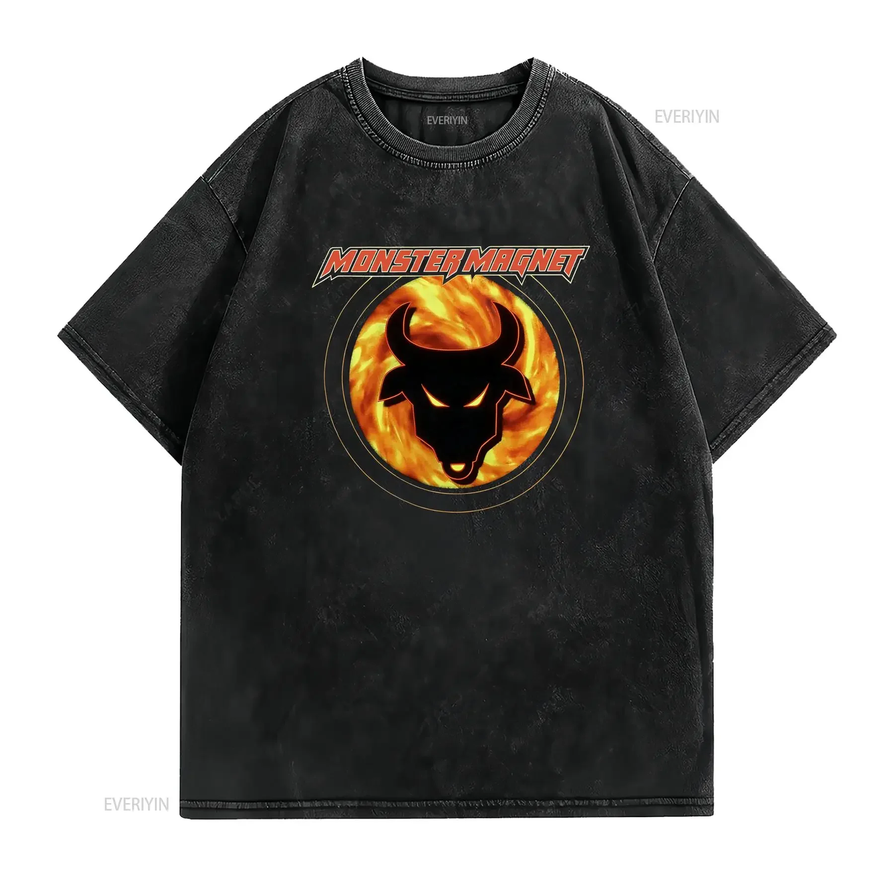 Classic Monster Magnet Men S 5XL T Shirt 7D1172 vintage Washed Soft Slightly Casual Breathable Unisex Versatile homme