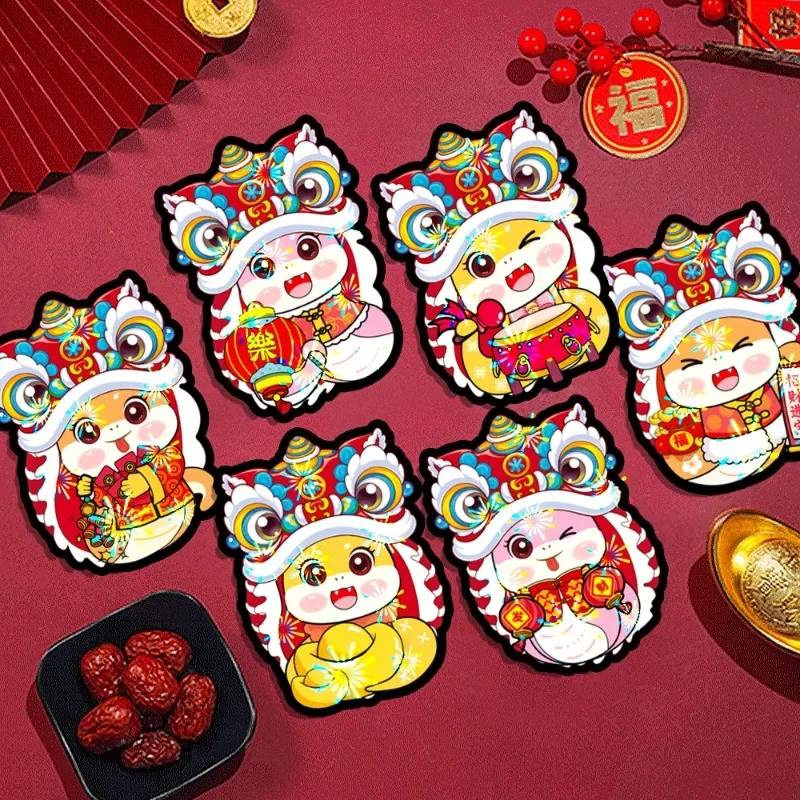 

48pcs Money Gift Envelopes 2025 Spring Festival Money Envelope Chinese New Year Gift Wedding Birthday Red Envelope