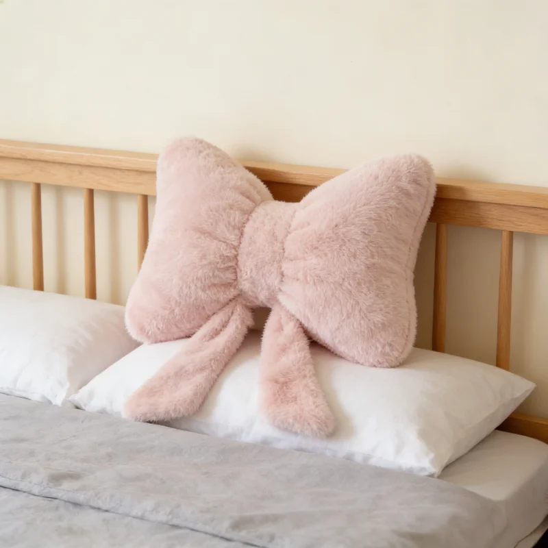 Cute Cute Princess Bow Throw Pillow Gaming Chair Stuffed Cushion Neck Sleeping Pillow Sofa Back Decorative Cushion Home Accessory - Aliexpress Deal