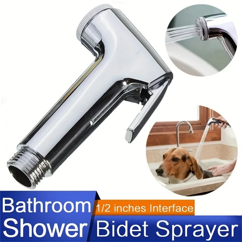 

1 Bathroom Toilet Shower Head Adapter, Household Bathroom Spray Shower Head, Bathroom Accessories