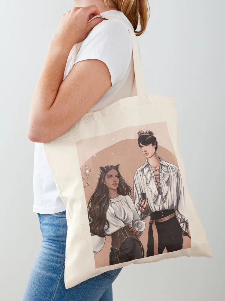 

High Queen and High King of Elfhame. Tote Bag Big bag ecological bags tote bag screen tote men