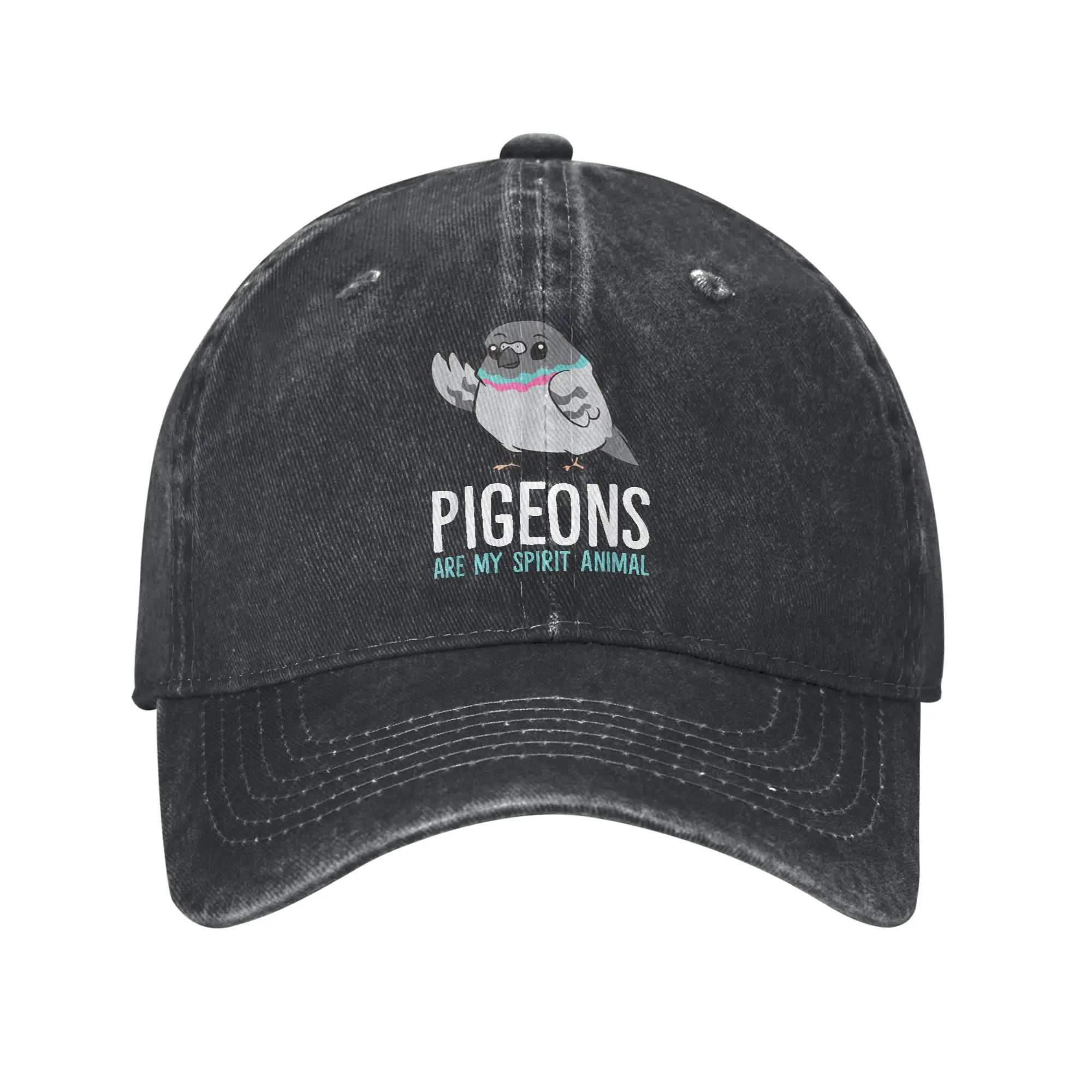 Pigeon Bird  Pigeons Are My Spirit Summer Hip Hop Hats For Unisex Men  Stylish Hiking Fishing Sun Baseball Caps