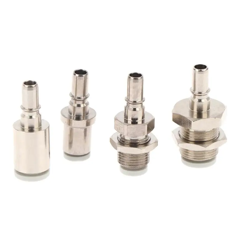 PU Tube Pipe Joint Tracheal Quick Connector One Way KK2P KK2S 04H 06H 04E 06E Anti Leak Adapter for Machinery Use