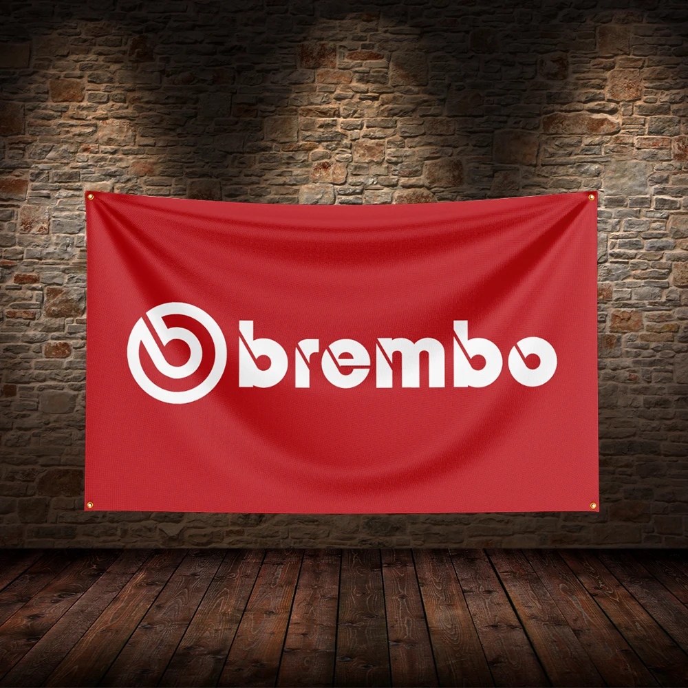 3x5 Ft B-Brembos  Flag Polyester Printed Car Flags for Room Garage Decor