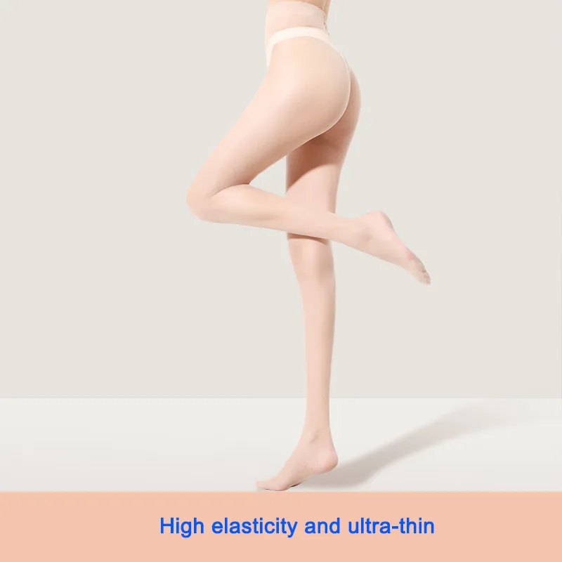 Large size stockings for women Enlarged and widened Can be cut freely Anti hook silk pantyhose Bare leg artifact No crotch drop