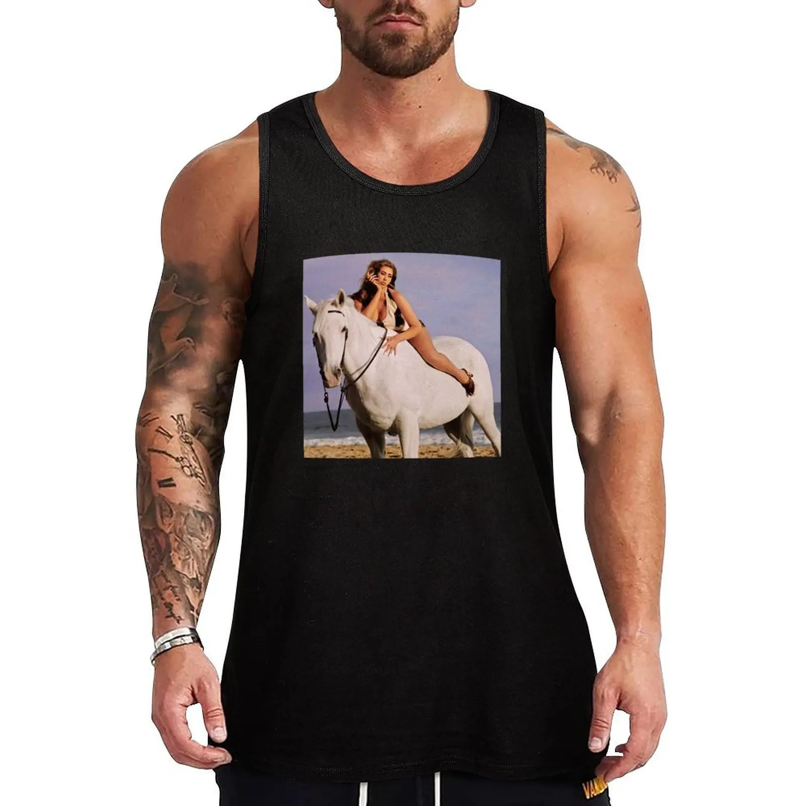 

Kali uchis album classic Tank Top gym men cotton t-shirts man Men's t-shirts