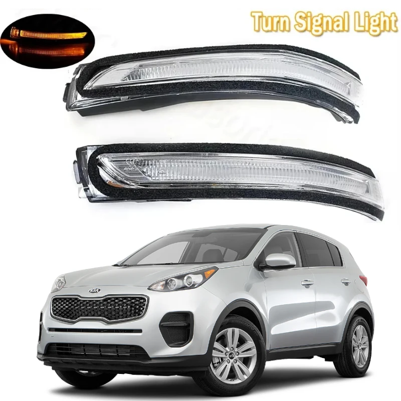 

Для Kia KX5 Sportage 2016-2018 боковое зеркало заднего вида указатель поворота светодиодный указатель поворота 87614D9000 87624D9000