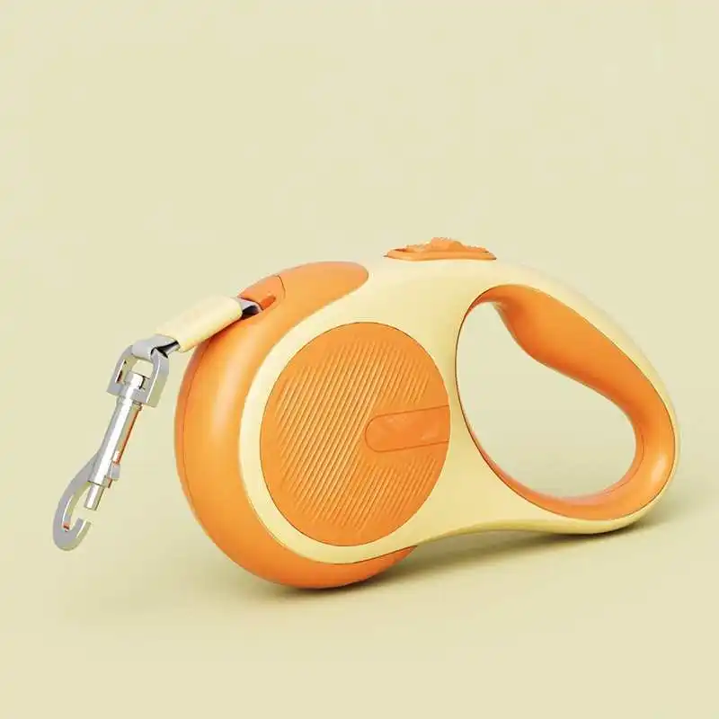 

Retractable Dog Leash, Heavy Duty Great Leash , Anti-Slip Rubberized Handle, One-Handed Brake, Strong Nylon Tape, Tangle Free
