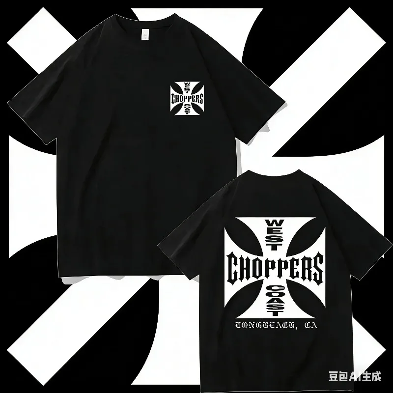 

NEW Fashion T Shirt Women Men West Coast Choppers Print T-Shirt Casual Short Sleeve O-Neck Tshirt Summer Vintage Clothing Tee