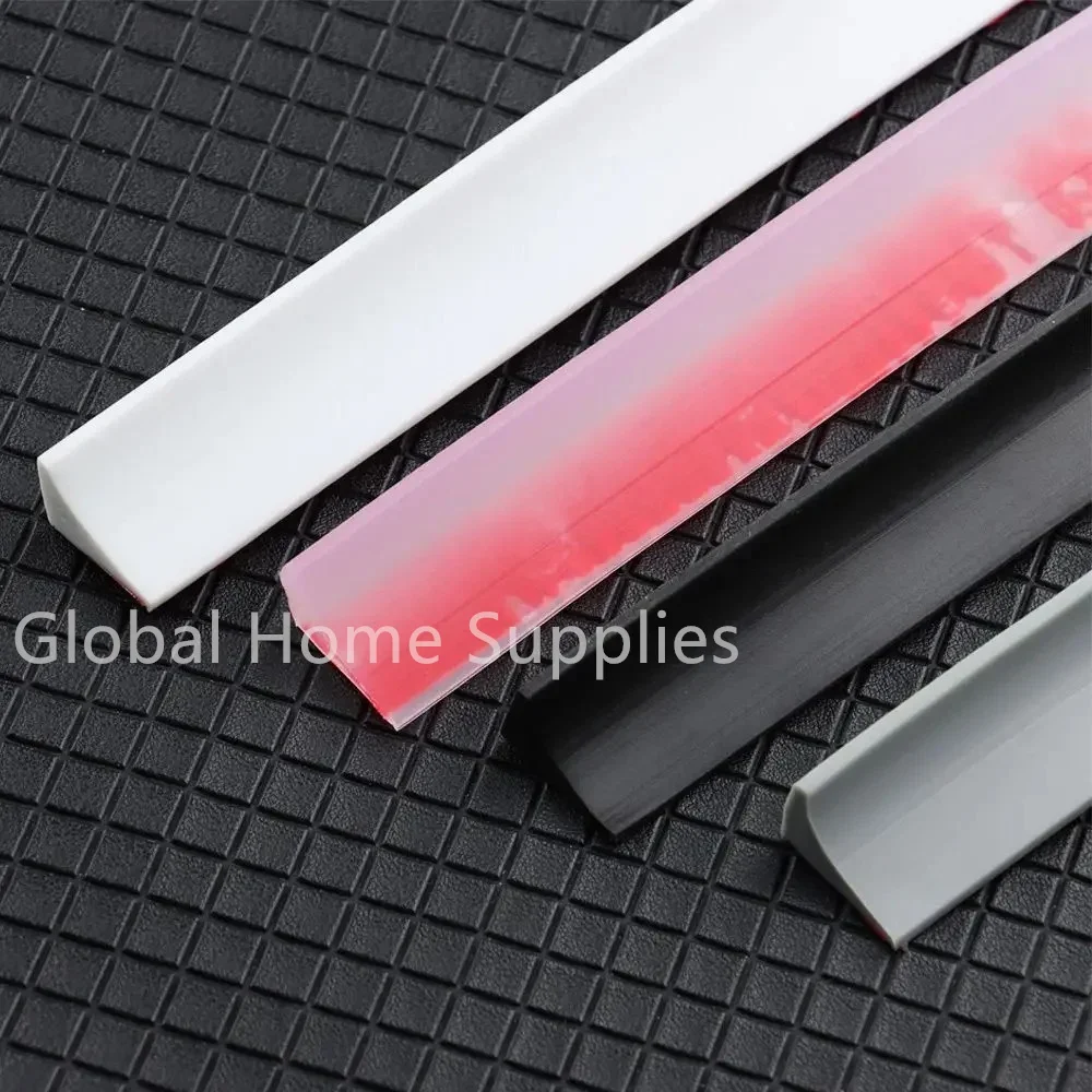 

Silicone Water Retaining Strip Self-Adhesive Dry and Wet Separation Door Bottom Sealing Strip Flood Barrier Shower Dam Barrier