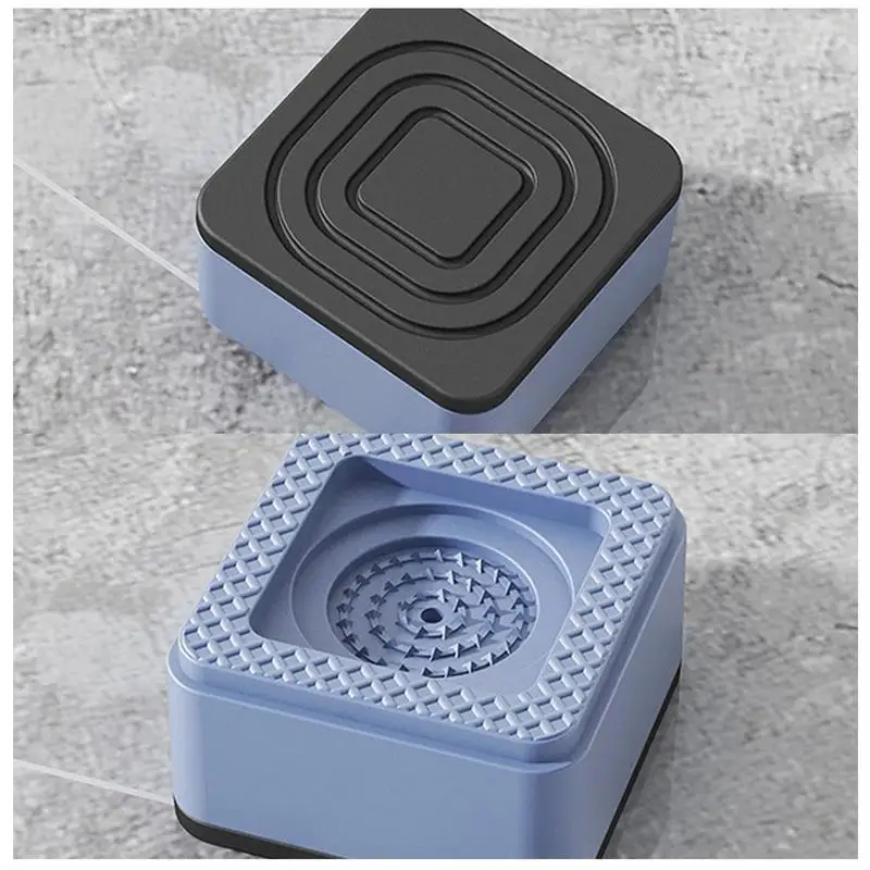 Furniture Risers 360-Degree Rotation Bed Raising Blocks Bed Sofa Chair Table Feet Wear Resistant Anti Slip Mat Carbon Steel