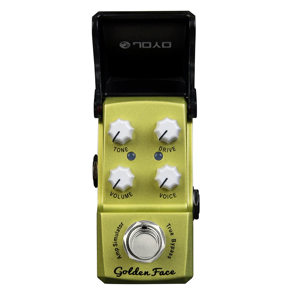 JOYO JF-308 GOLDEN FACE Guitar Pedal Simulation Amplifier Effector Pedal Rough Tones True Bypass